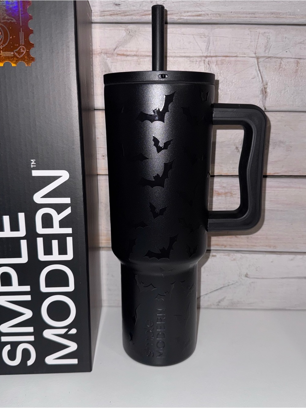 Simple Modern 2024 Harvest Halloween Collection Spooky Bats Trek Tumbler 🦇
